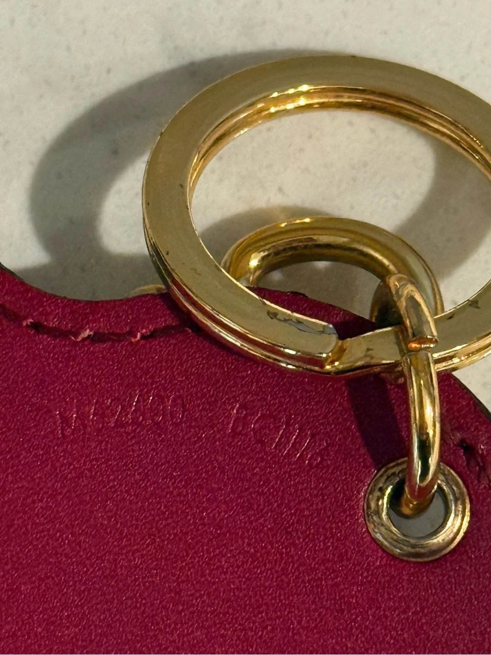 Louis Vuitton Vernis Heart Bag Charm